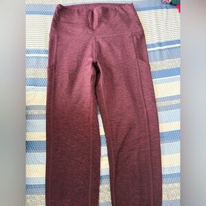 Aerie Maroon Leggings